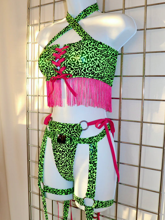 GoGo Gecko Garter Bell Set