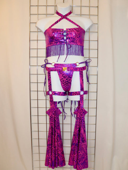 Funky Girl Garter Bell Set