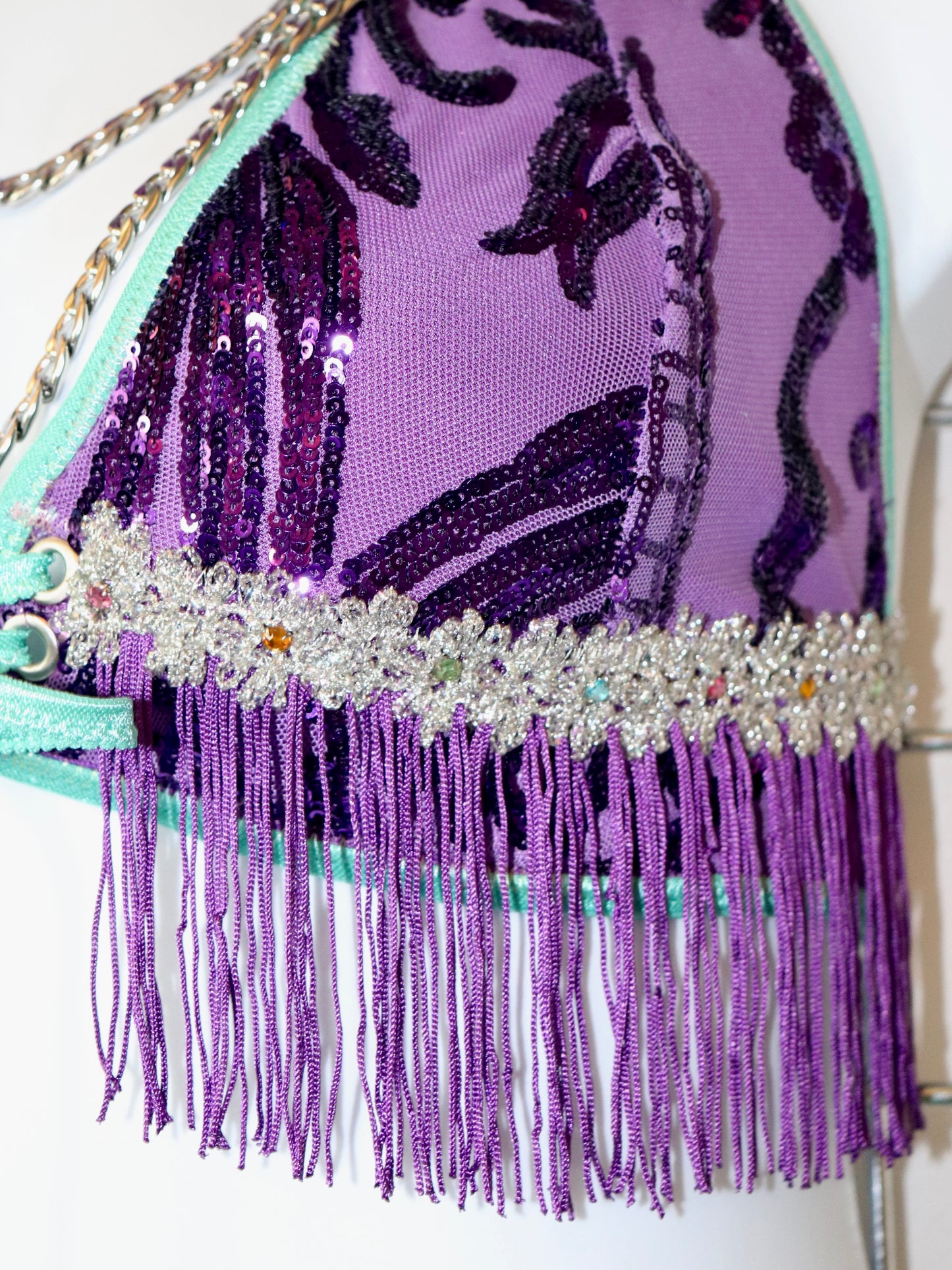 Fluorite Frequency Hood Bikini Set