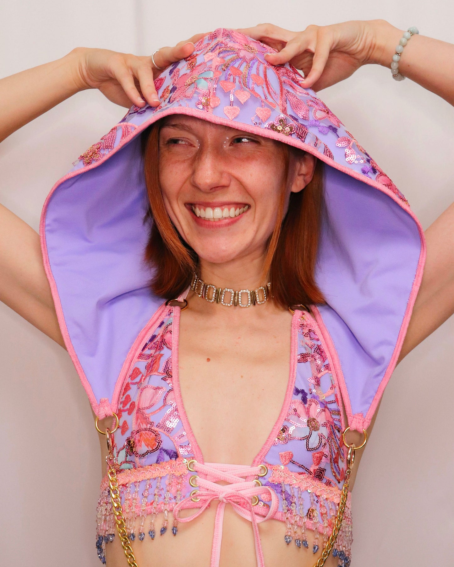 Custom Hooded Bikini Set