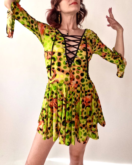 Polka Dot Papaya | Dress
